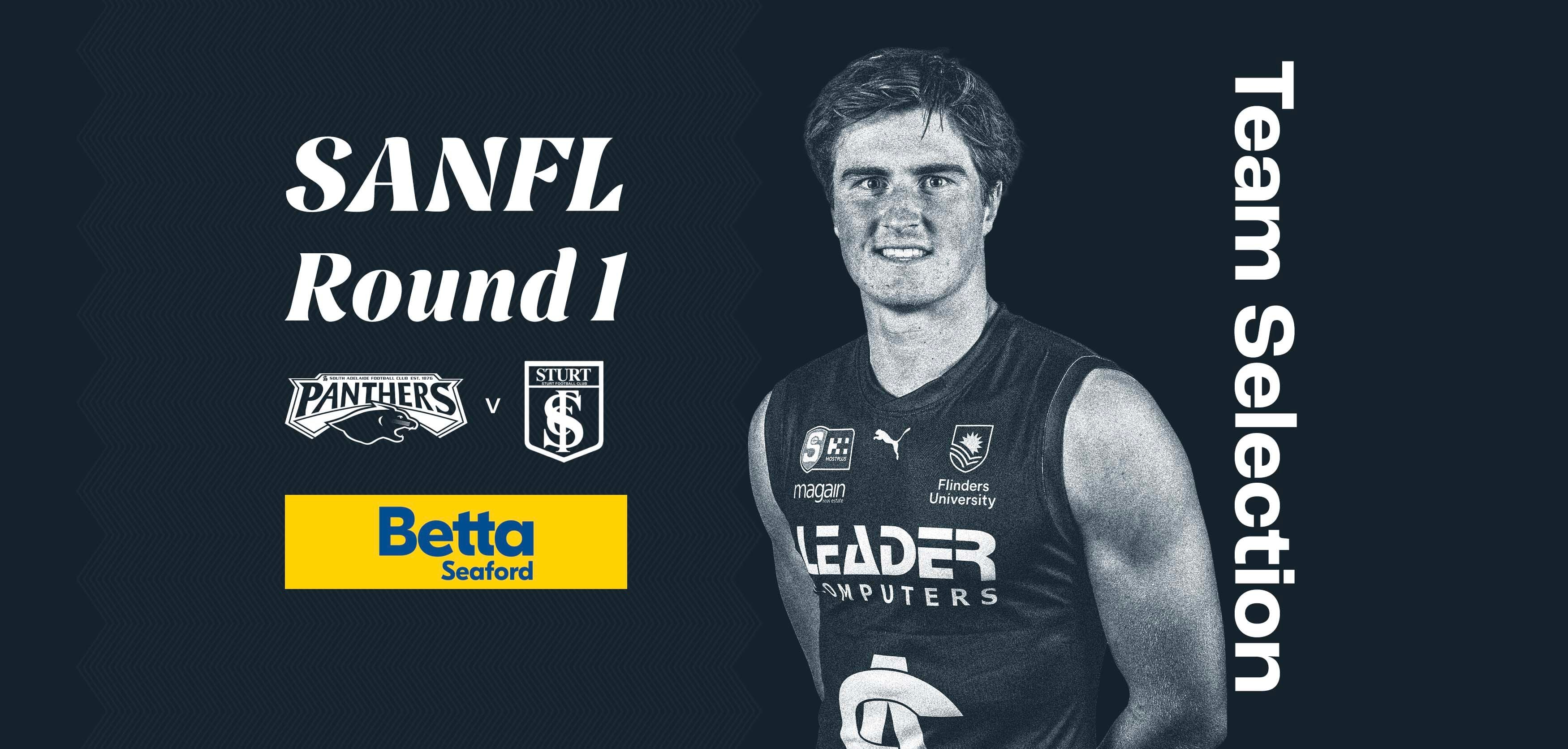 BETTA Team Selection: SANFL Round 1 v Sturt BETTA Team Selection: SANFL Round 1 v Sturt